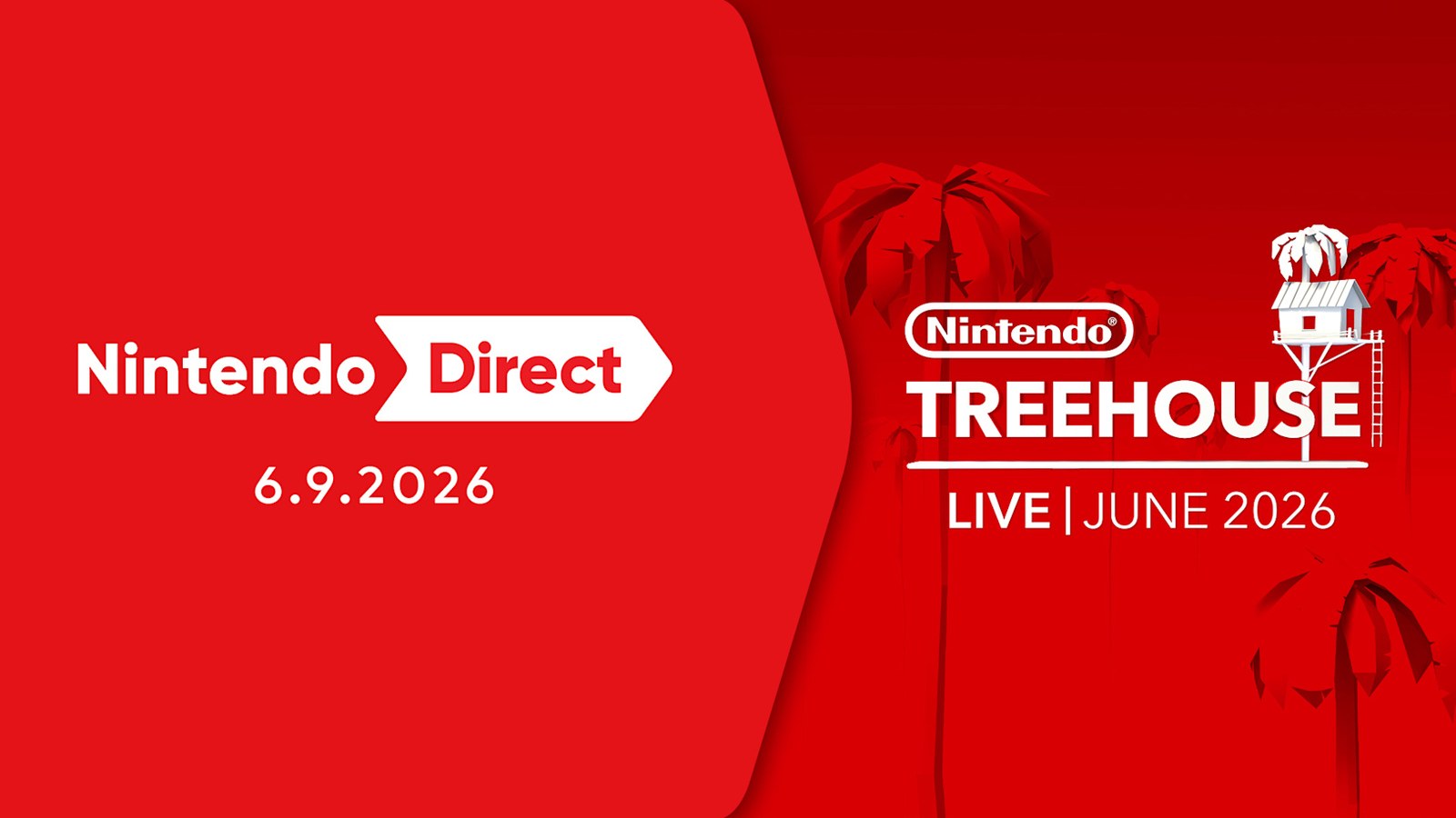Nintendo Direct and Treehouse presentation artwork dated 9 June 2026.