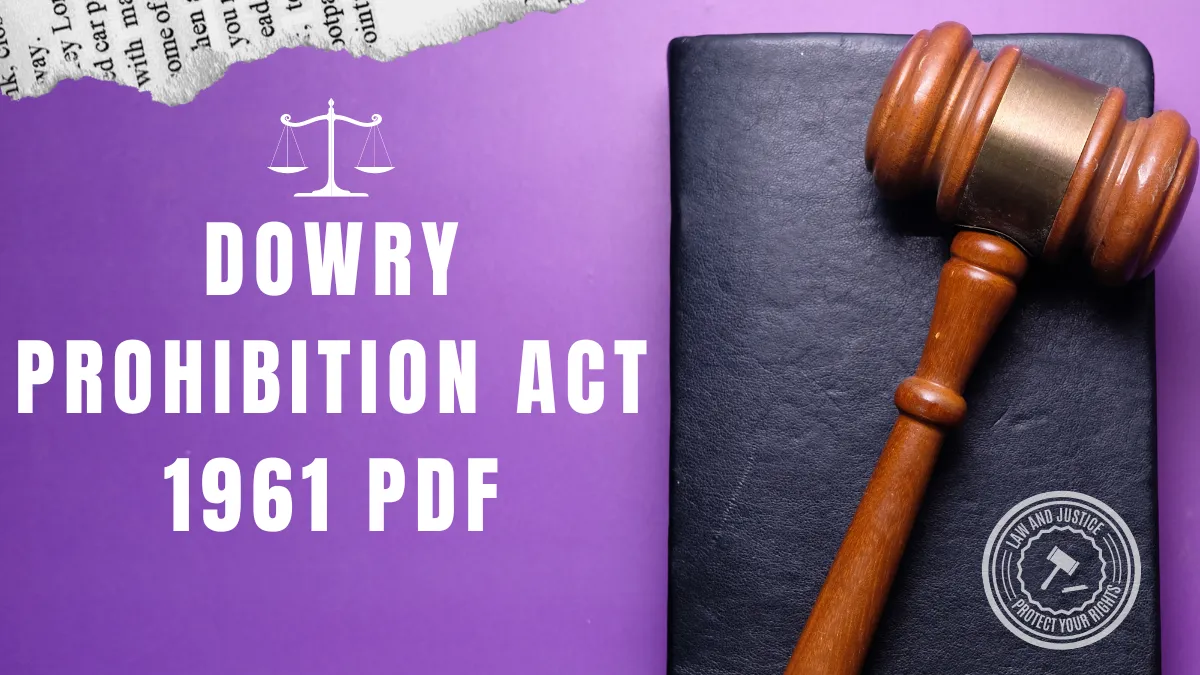 Dowry Prohibition Act 1961 PDF